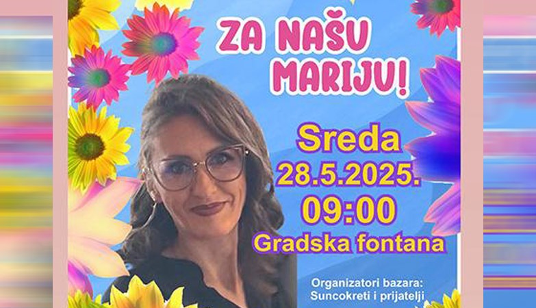 JOŠ JEDAN HUMANITARNI BAZAR ZA MARIJU