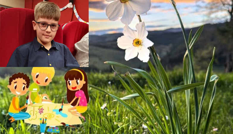 TREĆA NAGRADA SA FESTIVALA „DECA MEĐU NARCISIMA“ STIGLA U OŠ „VOŽD KARAĐORĐE“