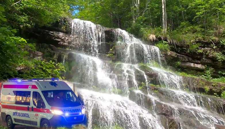 POGINUO DEČAK  IZ ALEKSINCA NA VODOPADU NA STAROJ PLANINI