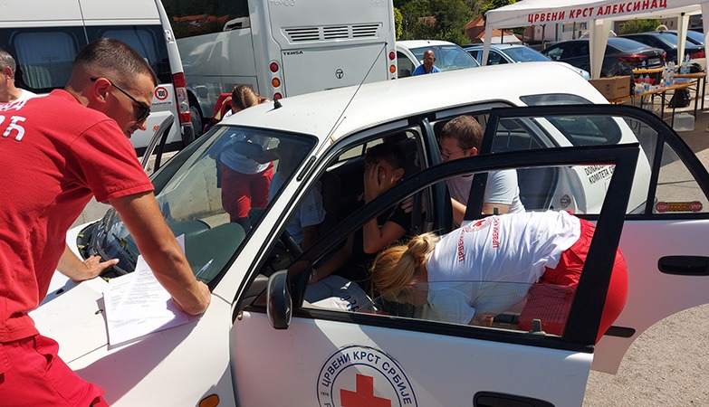 ODRŽANA MEĐUREGIONALNA TAKMIČENJA U PRUŽANJU PRVE POMOĆI