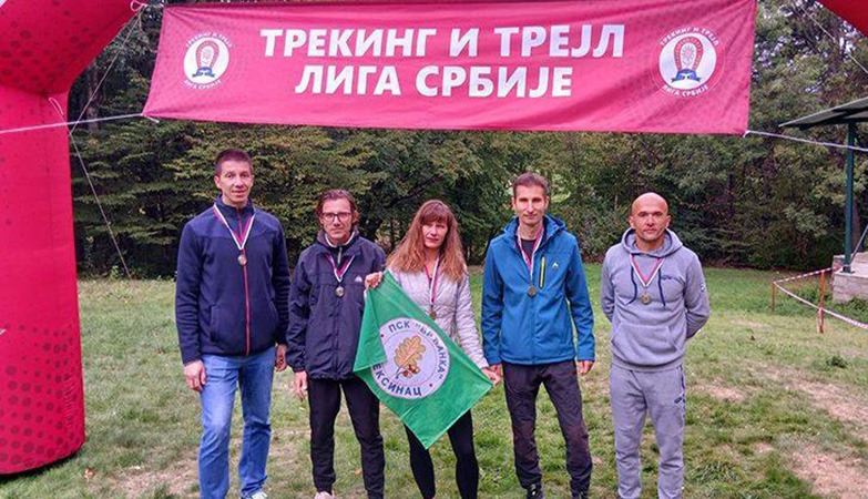 ПСК „БРЂАНКА“ УСПЕШНА У ШЕСТОМ КОЛУ ТРЕКИНГ И ТРЕЈЛ ЛИГЕ СРБИЈЕ