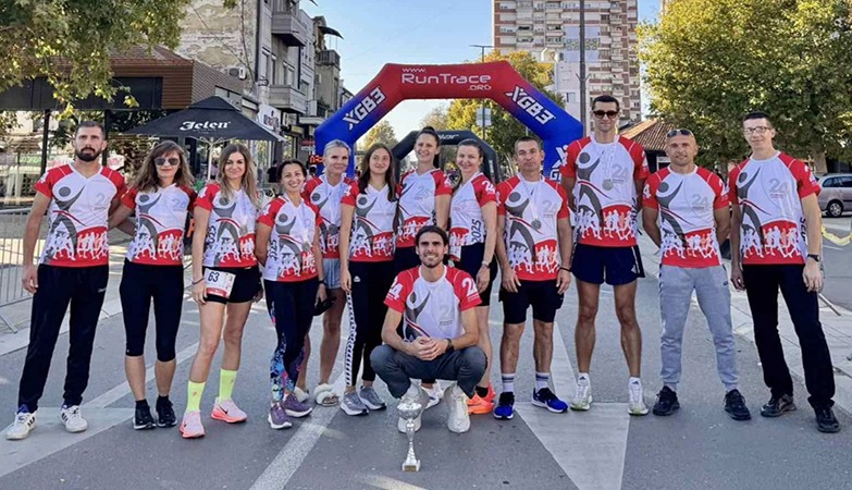 МАРИЈА И МАРКО ПОНОВО УСПЕШНИ, ОВОГА ПУТА НА ПОЛУМАРАТОНУ У ЛЕСКОВЦУ